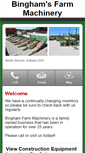 Mobile Screenshot of m.binghamfarmmachinery.com